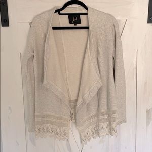 Jack by BB Dakota size small cream cardigan
